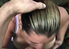 mamada en publico al aire libre tetona lalin girl