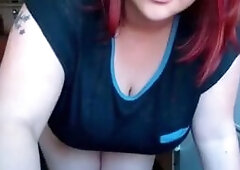 Check out this hot Polish amateur with huge natural breasts! She's a sexy busty girl who loves showing off her assets on webcam, teasing and plea