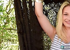 Aubrey Gold gets her tight teeny-tiny pussy drilled by Tony Rubino's massive cock