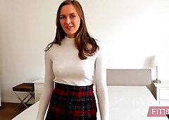 Tall Tattoo Free Czech Model With Perfect Body Stacy