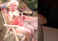 OMAGEIL Homemade Grandma Porn Selfies In Compilation