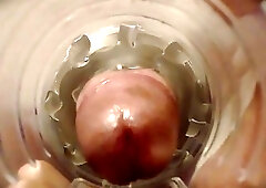 Kinky shemale Aubrey Kate enjoys masturbation and playing with toys