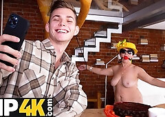 Enticing sweetie pie's mature granny scene