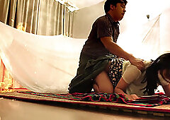 Can't Stop Fucking while on Big Fire , Amateur Couple