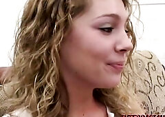 Melissa is a cute spruce with great natural bazookas and one messed up sweetheart for allowing her poor twat and throat to meet Blackzilla and his hug