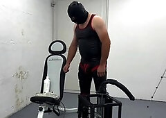 German, ball deep, gigantic dildo