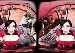 VR Conk: Horny Asian Ada Wong from Resident Evil Rides Your