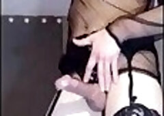 Carla in a  Hotel Room