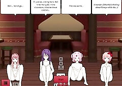 Disrobe Poker. Conejo vs Doki Doki Gals