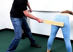 Amateur BDSM spanking slave fuck