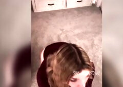 Bimbo Dolly confesses to dad how large of a whore this babe's