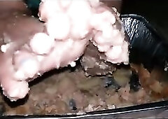 Wife's Apple Pie Food Crush Foot Worship