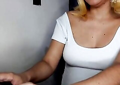 BOSS GIVING A PRECIOUS TIP WITH HIS LARGE PENIS