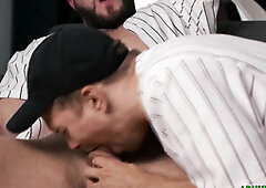 Ethan Chase and Crush Daddy cramped their cocks
