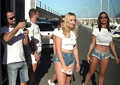 Rain of sensuality under the Tenerife sun!