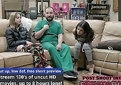 Daisy Bean Gets Humiliating Gyno Exam Required For New Students By Doctor Tampa & Nurse Aria