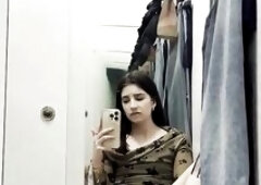 Sexy Teen Like Masturbating At The Mall