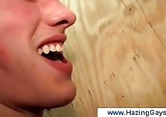 Glory hole experience by teens