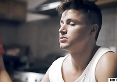 Big Breasted Lesbian Moms Sharing Their University Boy's Meat