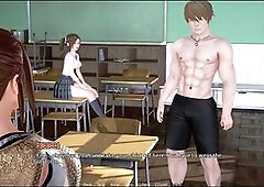 Adult visual novel with toony art style by Icumyou3001