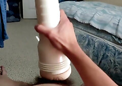 Humping And Nutting Inwards A Fleshlight