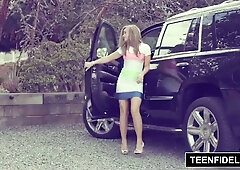 TEENFIDELITY - Teen girl April Brookes Rough Fuck