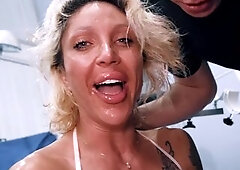 Perverser three Loch Arztbesuch - ANAL Cream