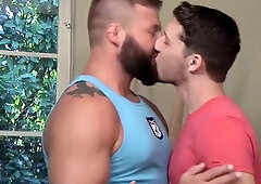 Paul Canon gets fucked by the manly hunk Colby Jansen