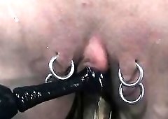 Hot babe follows the orders in extreme bondage movie BDSM