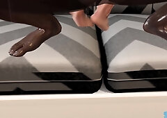 CUTLER X - BLACK BEEF WHISTLE POGO STICK