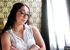 A precocious student blackmails her lecherous professor, and bites off twice as much as that babe can chew.