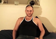 [GVC 291] Brunette Boy Tugging Cock