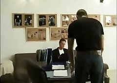 Amateur gay banged from behind