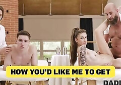 DADDY4K. Kink for 2. Hawt sex with Nicole Enchanting