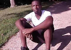 Landon Matthews is boned by black dick after a massage