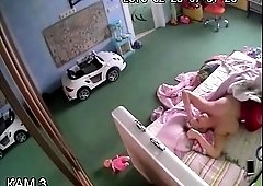 Stacked mature blonde exposes her sexy curves on hidden cam