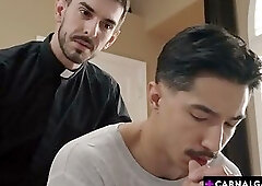 Reverend Adam Snow Breeds Lucky Cruz In His Room