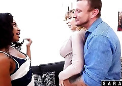 Sara Jay & Spouse Screw Babysitter Demi Sutra! threesome Alerts!