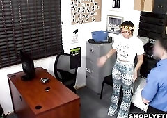 Suspect is a brunette hair female. That Babe wears a flower headband and identifies herself as Lilly Hall. That Babe is observed damaging furry coats 