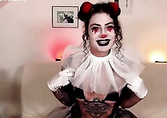 Clown Angel Lydia Blackhole Video two