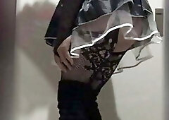 maid waiting for her boss