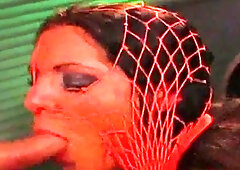 Sexy whore MILF Ariana Jollee gets double banged in gangbang