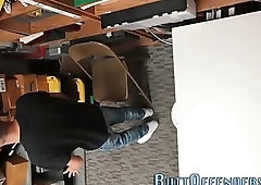 Latin teen delinquent gets ass fucked