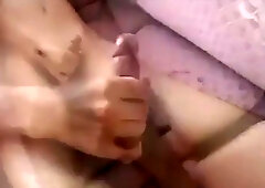 Red-Hot Asian Twunk jacking and cuming