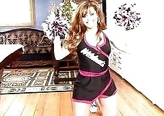 Buxom mature transsexual Johanna B plows a horny bald guy