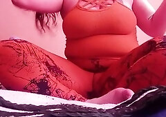 Super hot solo sexy perfect body and dashing natural tits teen slut Sammie Rhodes rubbing clitoris rubbing dildo fucking