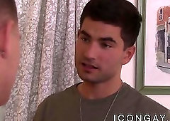 Inked jock Vadim Black stuffs big dick up homo ass