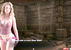 Milf with big boobs in a playful roleplay