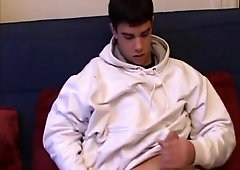 Tim 18 Years, Wank & Eat Owm Cum