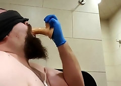 More sloppy deepthroat practice